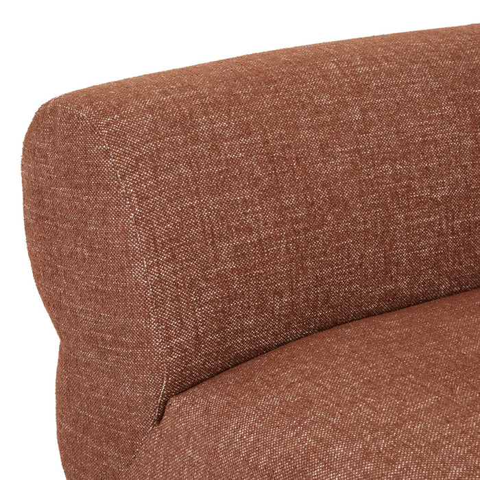 Juno Cloud 2 Seater Arc Sofa - Brick