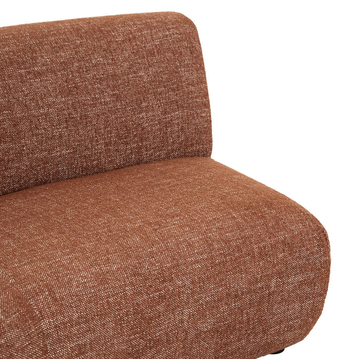 Juno Cloud 2 Seater Arc Sofa - Brick