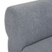 Juno Cloud 2 Seater Arc Sofa - Vista Blue