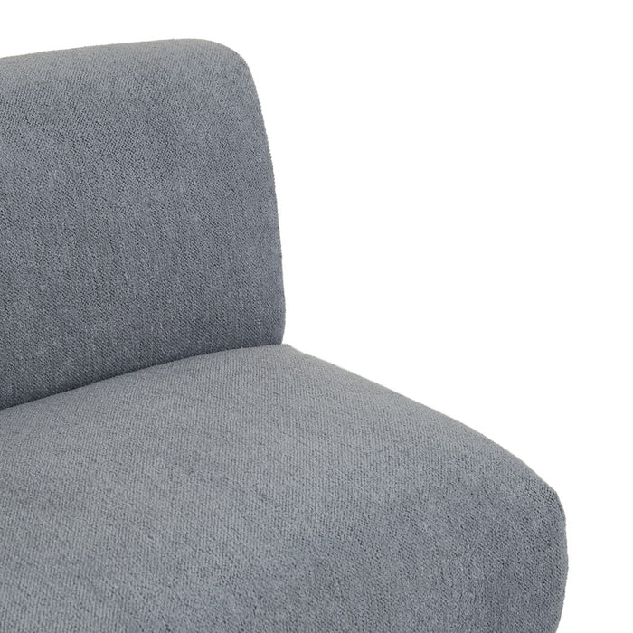 Juno Cloud 2 Seater Arc Sofa - Vista Blue