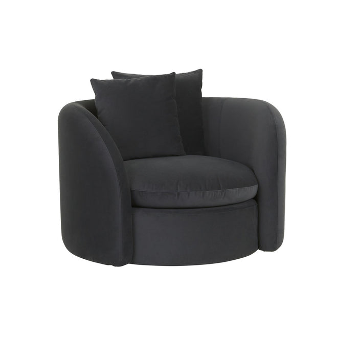 Juno Orb Sofa Chair - Nocturne Velvet