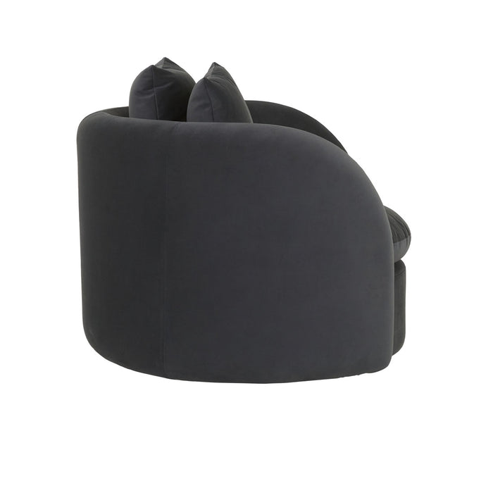 Juno Orb Sofa Chair - Nocturne Velvet