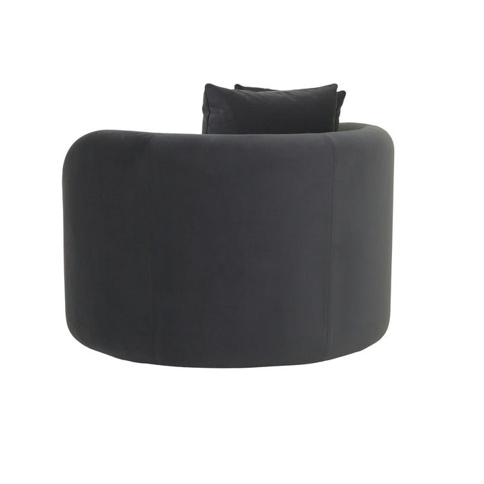 Juno Orb Sofa Chair - Nocturne Velvet