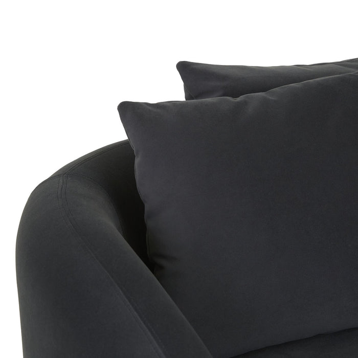 Juno Orb Sofa Chair - Nocturne Velvet