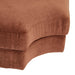 Madrid Curve Corner Sofa - Chestnut