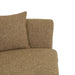 Madrid Curve Corner Sofa - Toffee Weave