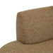Madrid Curve Left Chaise Sofa - Toffee Weave