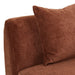 Madrid Curve Right Chaise Sofa - Chestnut