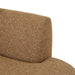 Madrid Curve Right Chaise Sofa - Toffee Weave