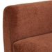 Madrid Curve 1 Seater Centre Sofa - Chestnut