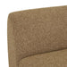 Madrid Curve 1 Seater Centre Sofa - Toffee Weave