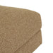 Madrid Curve 1 Seater Centre Sofa - Toffee Weave
