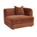 Madrid Curve Right Arm Sofa - Chestnut