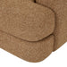 Madrid Curve Right Arm Sofa - Toffee Weave