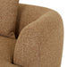 Madrid Curve Right Arm Sofa - Toffee Weave