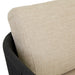 Valencia Rope 2 Seater Left Arm Sofa - Natural/Carbon Grey