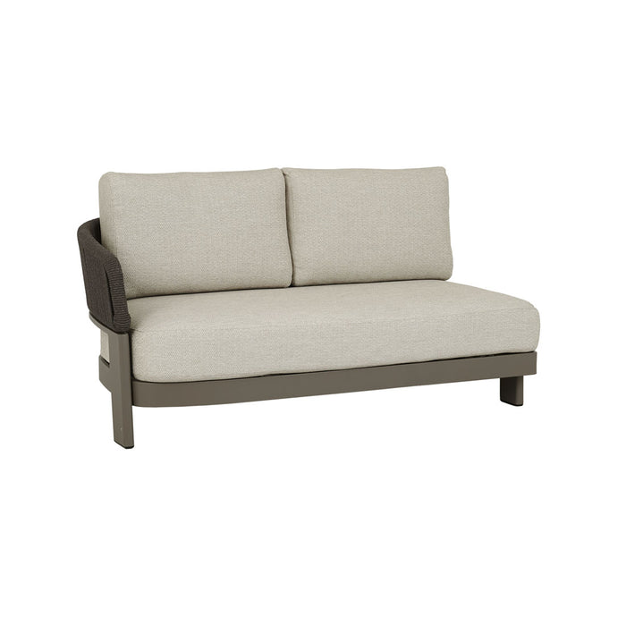 Valencia Rope 2 Seater Left Arm Sofa - Fawn