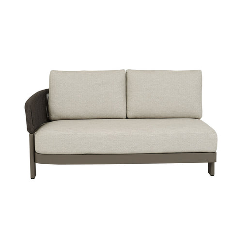 Valencia Rope 2 Seater Left Arm Sofa - Fawn