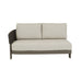 Valencia Rope 2 Seater Left Arm Sofa - Fawn