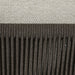 Valencia Rope 2 Seater Left Arm Sofa - Fawn