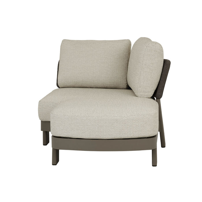 Valencia Rope Right Chaise - Fawn