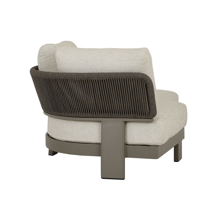 Valencia Rope Right Chaise - Fawn