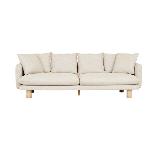 Vittoria Elliot 4 Seater Sofa - Staunch Almond - Natural Ash