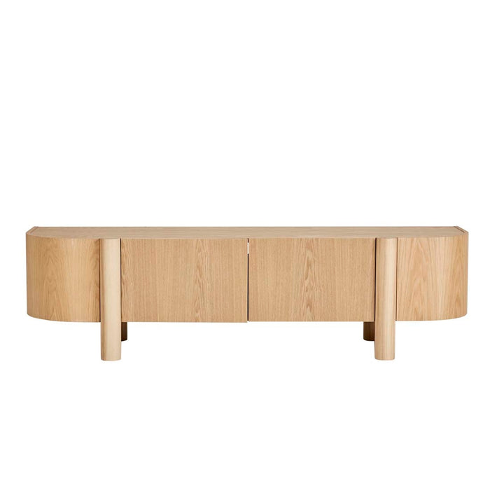 Artie Entertainment Unit - Natural Ash