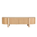 Artie Entertainment Unit - Natural Ash