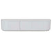 Oberon Crescent Entertainment Units - White Grain Ash