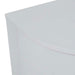 Oberon Crescent Entertainment Units - White Grain Ash