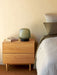 AB Table Lamp Frosted Smoke - Biku Furniture & Homewares