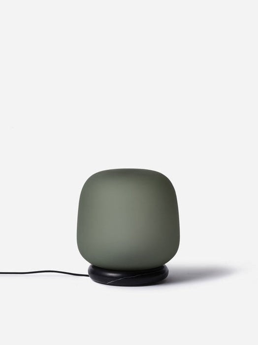 AB Table Lamp Frosted Smoke - Biku Furniture & Homewares