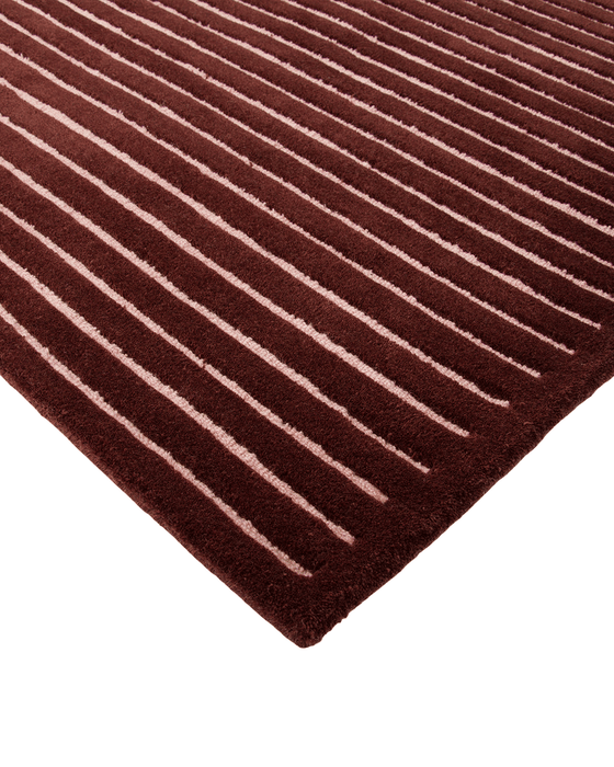 Arlo Wine Floor Rug - Biku Furniture & Homewares