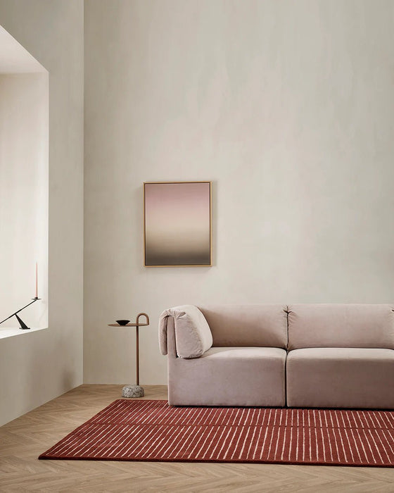 Arlo Wine Floor Rug - Biku Furniture & Homewares