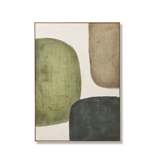 Arrival II Hand Painted Wall Art - Biku Furniture & Homewares