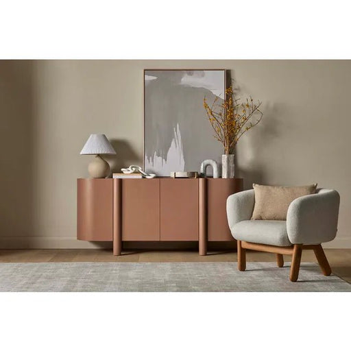 Artie Buffet - Washed Terracotta - Biku Furniture & Homewares
