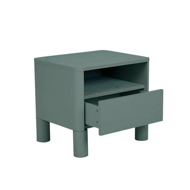 Artie Open Bedside - Eucalyptus - Biku Furniture & Homewares