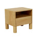 Artie Open Bedside - Natural Ash - Biku Furniture & Homewares
