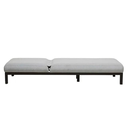 Aruba Rounded Sunbed - Lead - Biku Furniture & Homewares