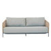 Aspen Club 3 Seater Sofa - Lagoon - Shell - Biku Furniture & Homewares