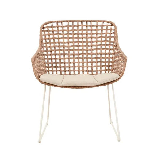Aspen Lodge Occasional Chair - Safari Weave - Ivory - Biku Furniture & Homewares