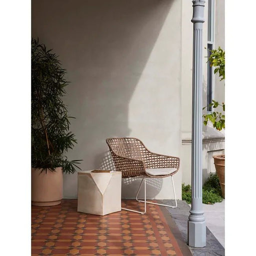 Aspen Lodge Occasional Chair - Safari Weave - Ivory - Biku Furniture & Homewares