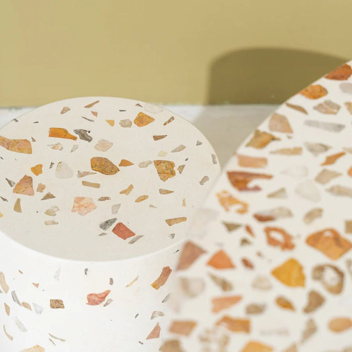 Astra Terrazzo Stool - Biku Furniture & Homewares