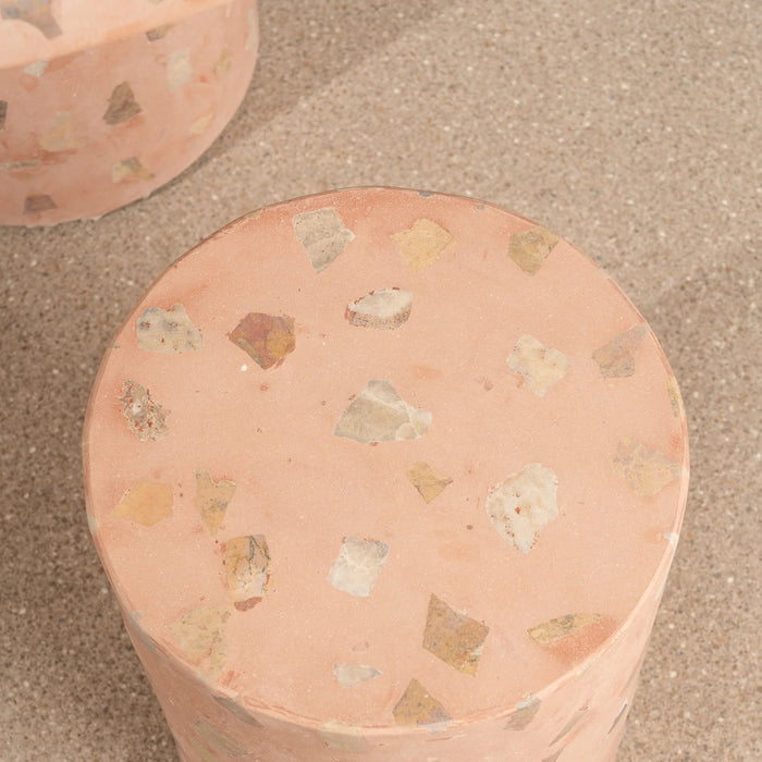 Astra Terrazzo Stool - Biku Furniture & Homewares