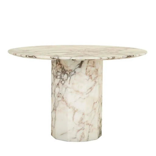Atlas Decagon Dining Table - Matt Ocean Marble - Biku Furniture & Homewares