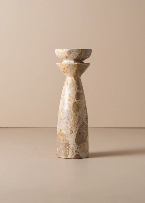 Aurea Marble Candle Holde - Biku Furniture & Homewares