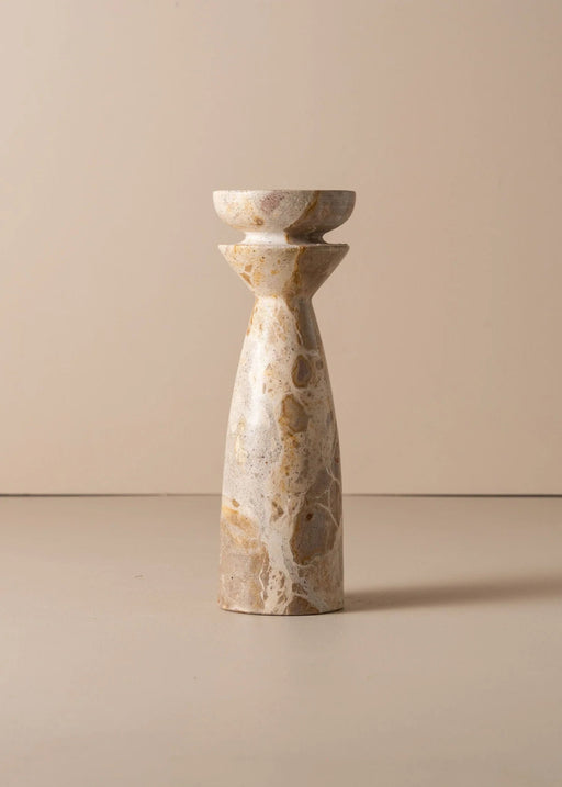 Aurea Marble Candle Holde - Biku Furniture & Homewares