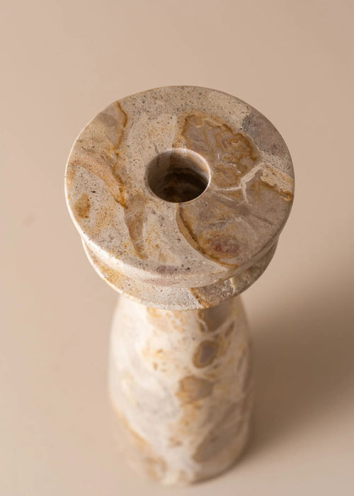 Aurea Marble Candle Holde - Biku Furniture & Homewares