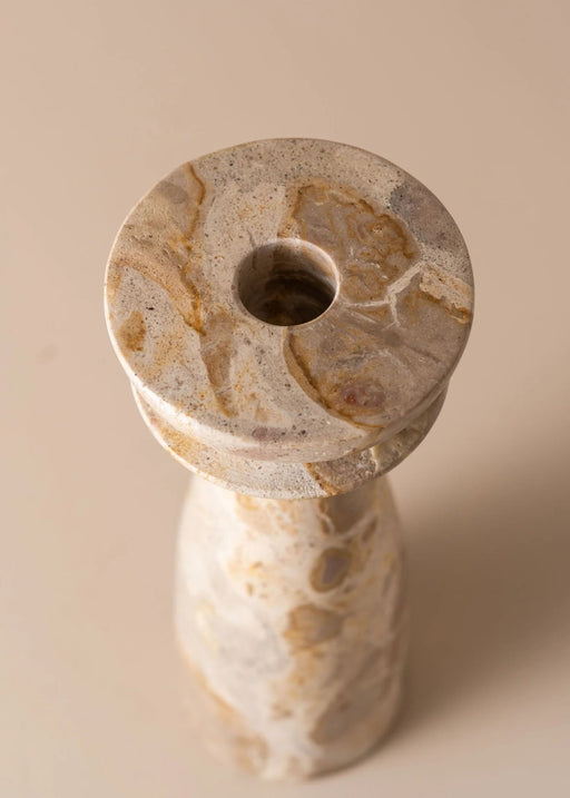 Aurea Marble Candle Holde - Biku Furniture & Homewares